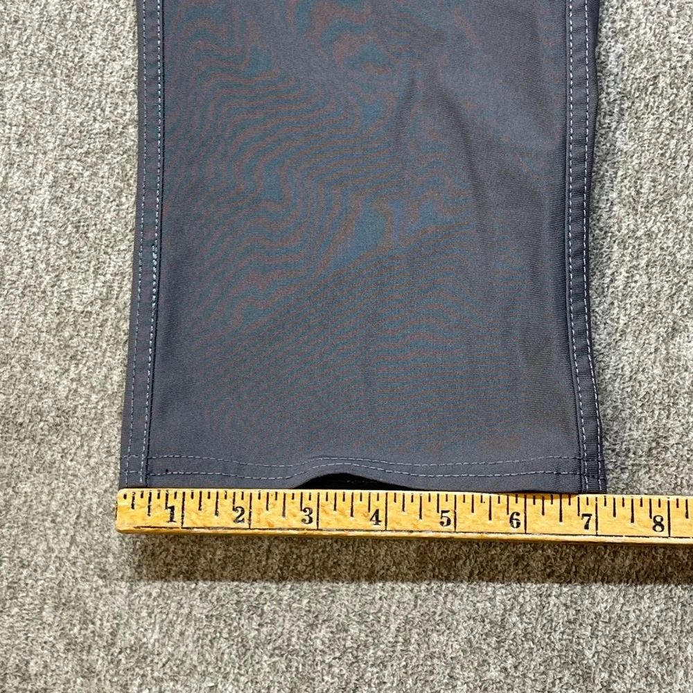 Vuori Meta Pant Mens 35x30 Charcoal Grey Technical Stretch 5-Pocket Trousers
